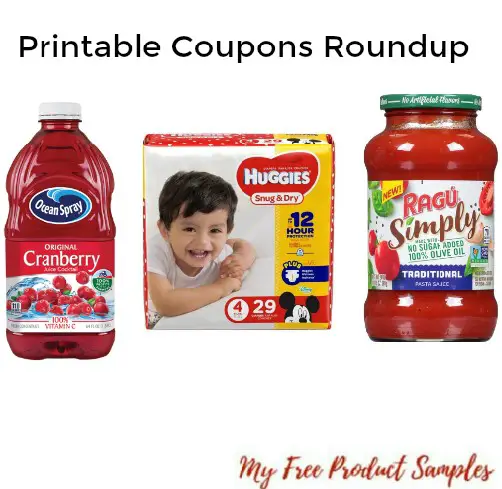 Printable Discount codes Roundup: Huggies Diapers, Ocean Spray photograph regarding Ragu Printable Coupons identify Printable Coupon codes Roundup: Huggies Diapers, Ocean Spray