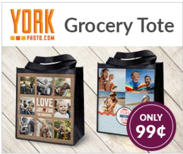 York Photo $0.99 Reusable Shopping Bag (US and CAN)