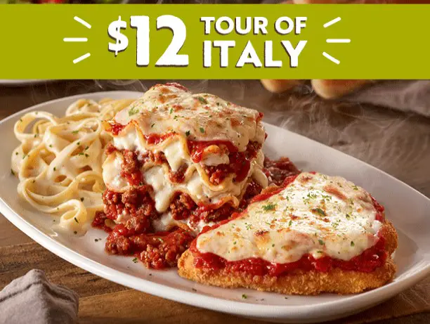 Save 7 00 On The Tour Of Italy Trio At Olive Garden